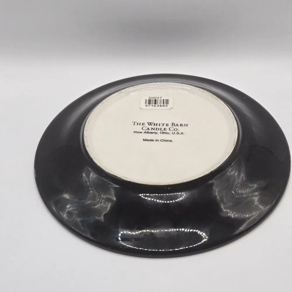Halloween White Barn Candle Co 7” Ghosts Pillar Candle Holder/ Trinket Dish - Picture 3 of 5